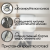 Купить Приставная детская кроватка Bubago Velina Lux BG 182-11 Серый для детей - фото товара